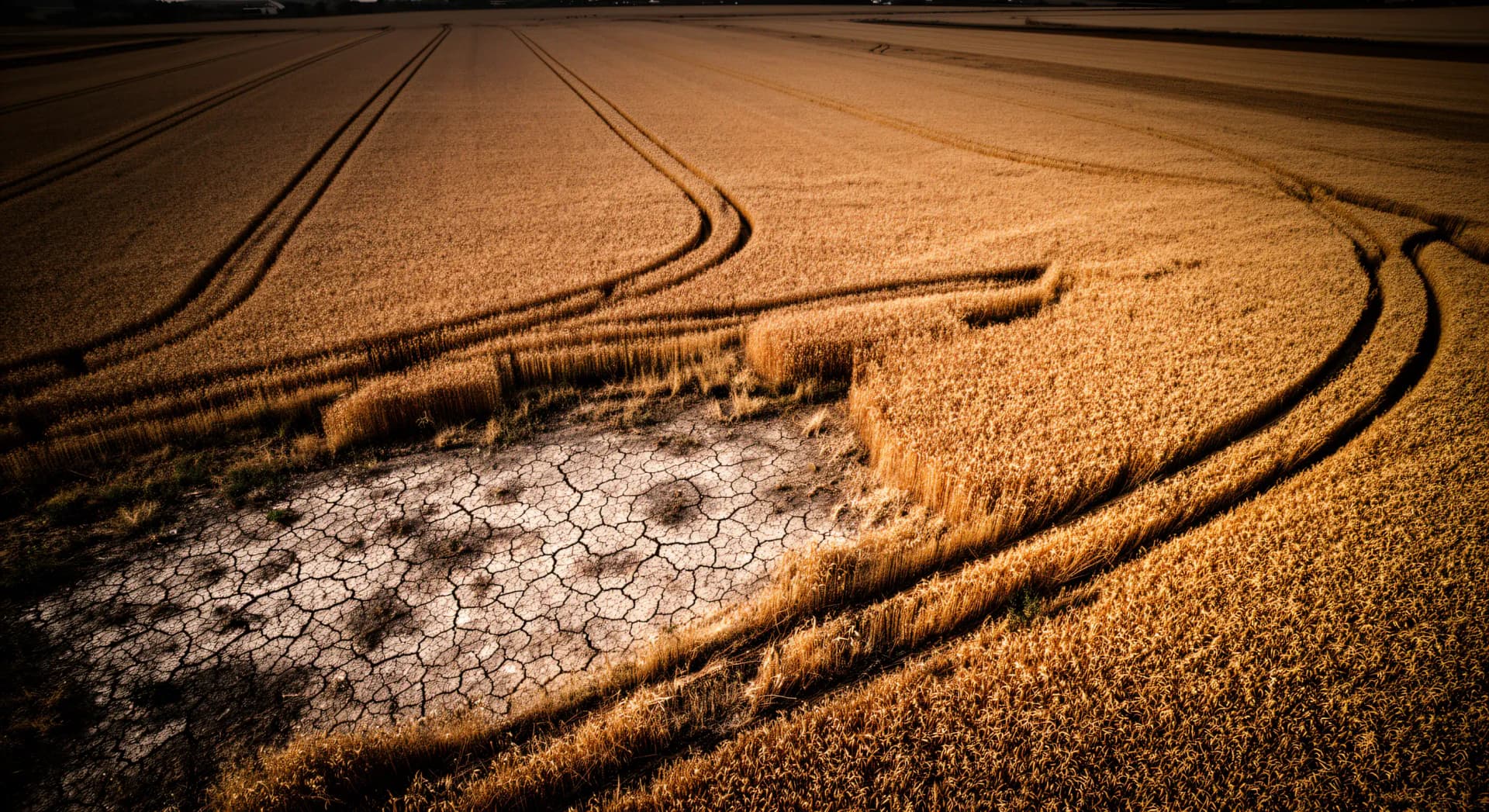 Rendement des céréales par degré de réchauffement, chiffré