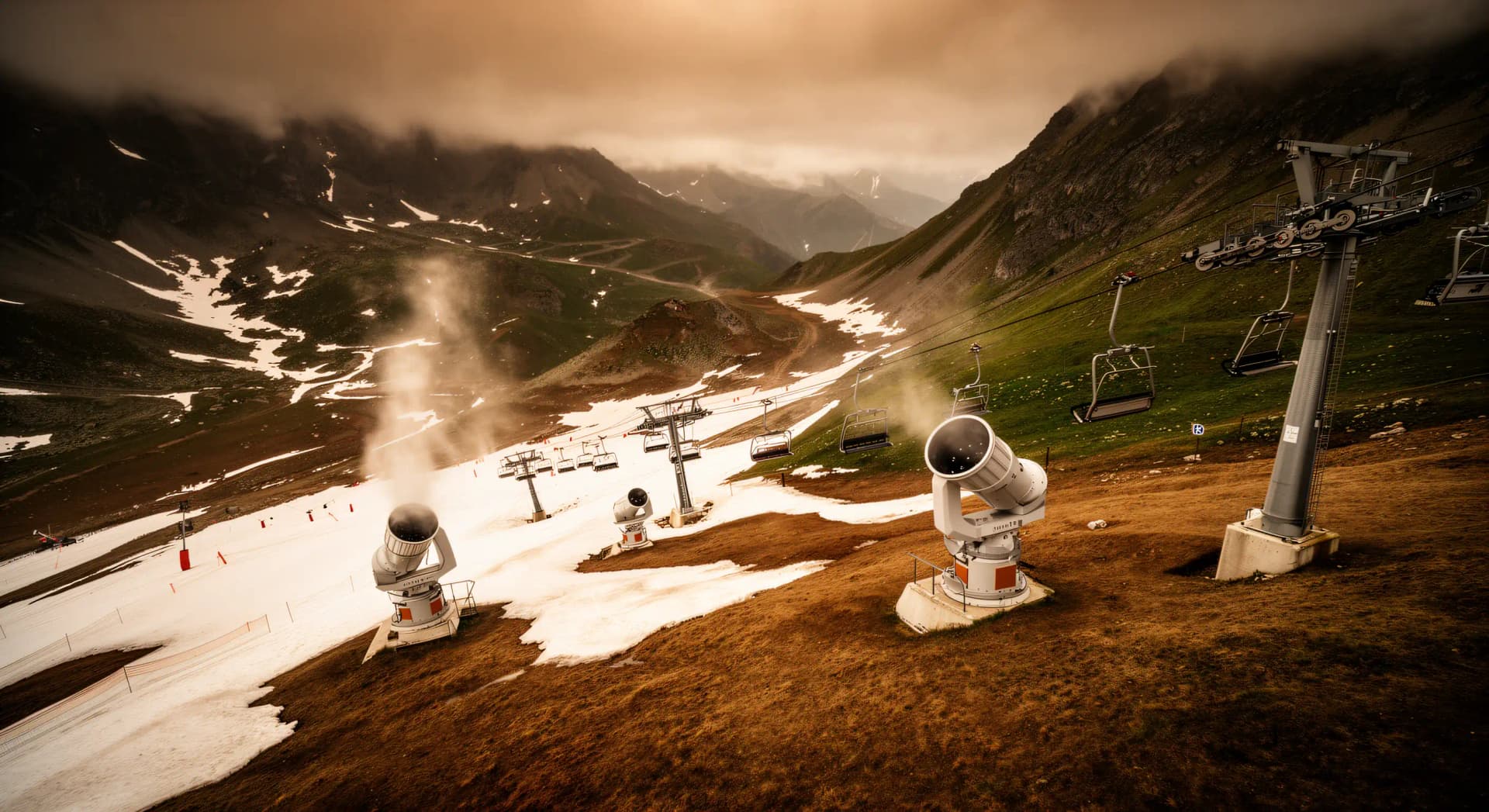 Stations de ski : la neige de culture peut-elle sauver ?